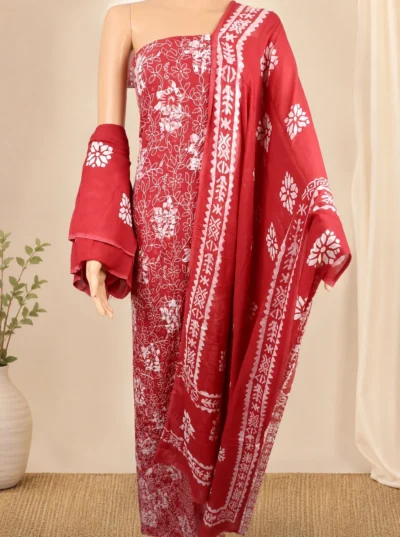 Floral Grace Embroidered Georgette Salwar Set-LYK 7169