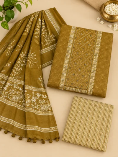 Cotton Salwar Material Set -LYK 7219
