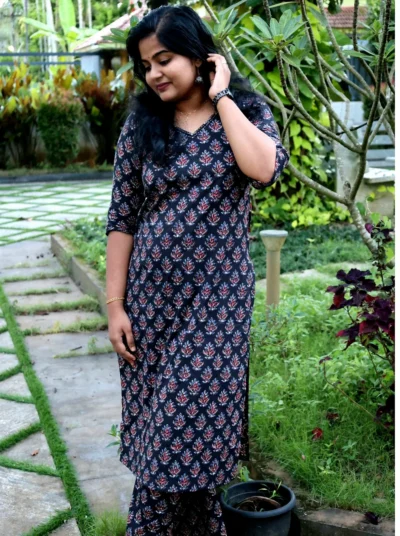 Jaipur Cotton Co-Ord Set-LYK 7224